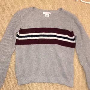 Red and Blue Stripe Sweater From Tillys